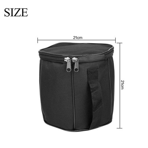 Cloth Oxford Cloth Black Carry Case Double Layer Liner Gig Bag Oxford Cloth — image 7