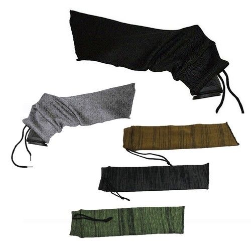 5pcs Gun Sock Gun Sleeve Silicone Treated Storage Cover Sack-- New