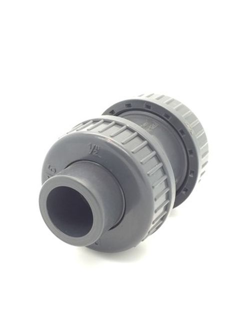 PVC Ball-Check Valves Non-Return Solvent Weld & BSP Threaded 1/2" to 4" 
