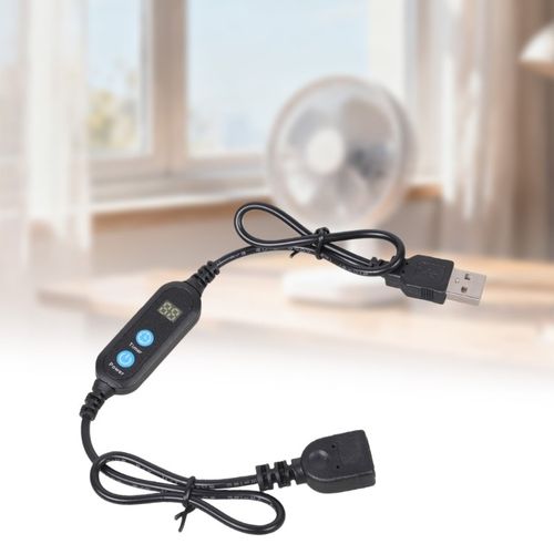 Energy Saving USB Timer Switching Cable 60cm for Desk Lamp or Small Electronics — image 2