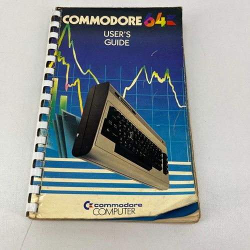 Vintage Commodore 64 User's Guide First Edition 1st Pressing 1982