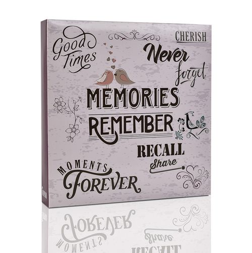 Large Photo Album Slip In Pockets 3-Ring Binder Holds 6x4" / 15*10cm 500 Photos — image 1