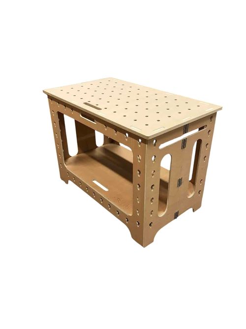 MFT Style Portable Folding Workbench Heavy Duty Site Work Table 1200mm — image 9