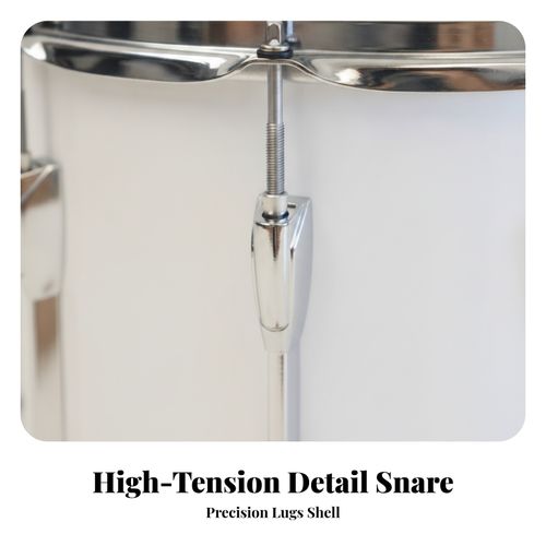 Marching Snare Drum Comfortable Marching Drum with Carrier Heavy-Duty — image 5