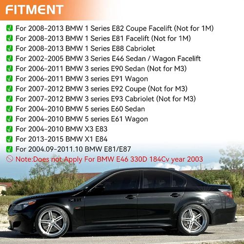 For BMW E90 E91 E60 E46 E87 E82 Indicator Turn Signal Side Light 2× Dynamic LED — image 3