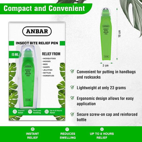 Insect Bite Relief Pen, 15 mL, Fast Acting, Deet Free, Gentle for All Ages — image 2