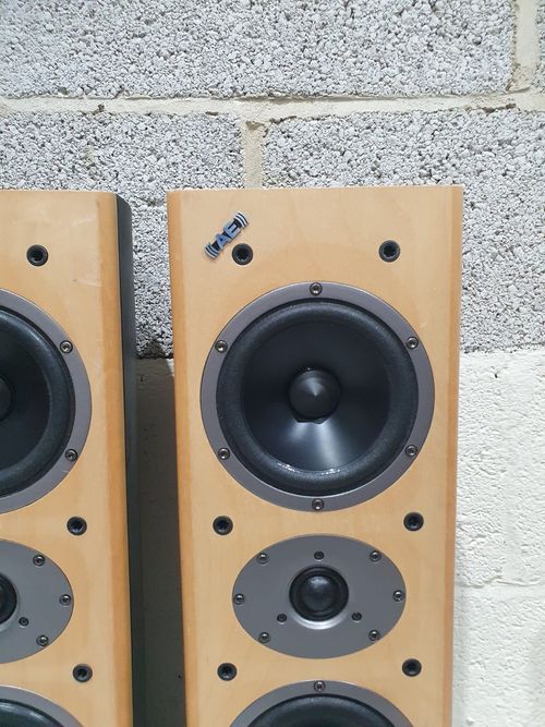Acoustic Energy Aelite On-Wall Floorstanding Speakers Pair Brown 2-Ways Stereo — image 5