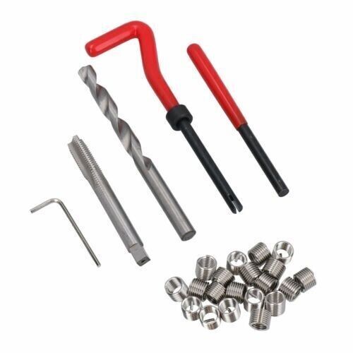 M5 x 0.8 Thread Repair Tool Kit Helicoil Wire Inserts Set 25pcs — image 8