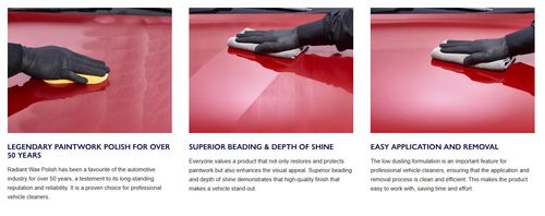 AUTOGLYM RADIANT WAX POLISH 5LITRE - PROFESSIONAL RANGE - TRADE - SUPER RESIN — image 4