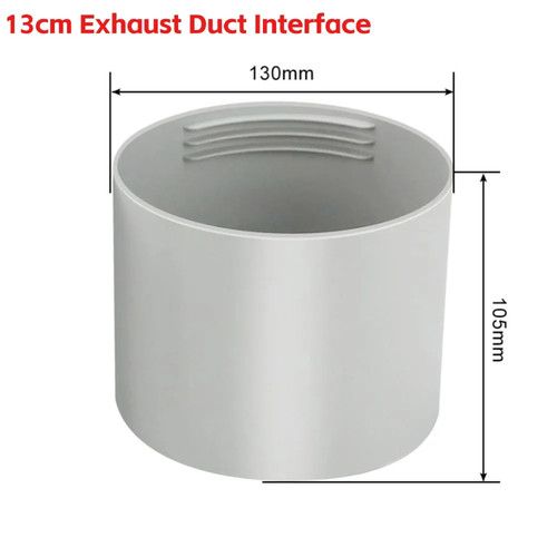 Portable AC Exhaust Pipe Hose Tube Connector Interface Mobile Air Conditioning