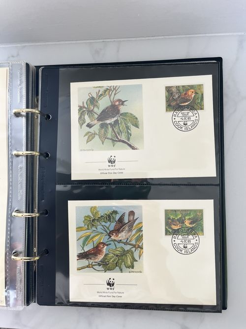 WWF World Wide Fund Conservation Nature Stamp Collection 1980s Folder — image 13
