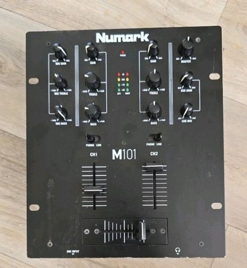 Numark M101 2 Channel Vintage Mixer - unit only 