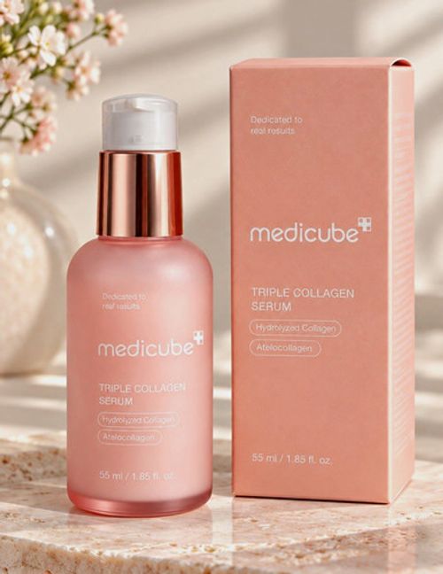 medicube Triple Collagen Serum 55 ml Face Serum with Hydrolyzed Collagen