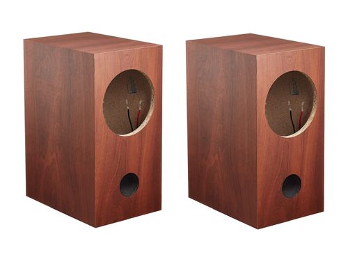 FOSTEX P1000-E Bass Reflex Speaker Enclosure Box Pair 10cm Full Range DIY — image 2