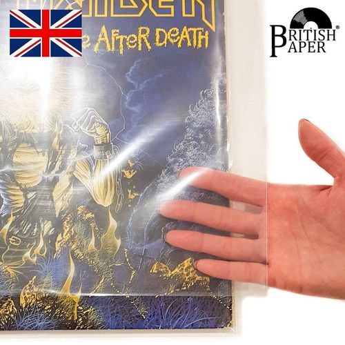 12" Record Sleeves Outer Plastic Vinyl Covers Anti Static Bags 12 inch LP Albums — image 6