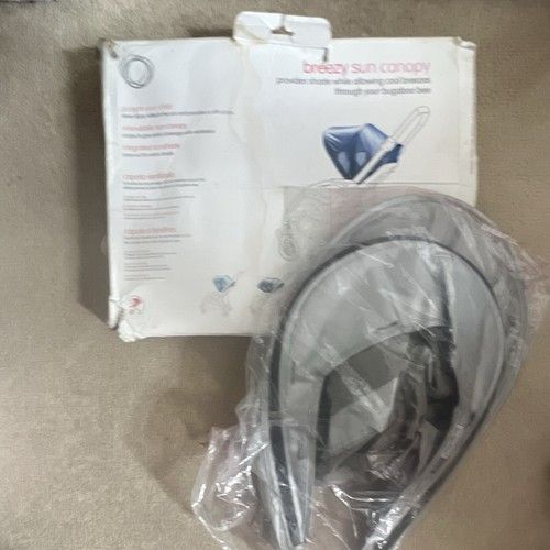 Bugaboo Breezy UV Protection Sun Canopy Hood Blue for Bugaboo Prams