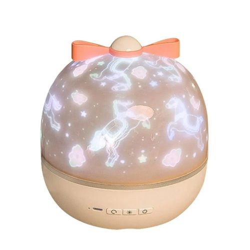 6 Different Projection Films LED Night Light 360° Rotating Star Projector Lamp — image 7