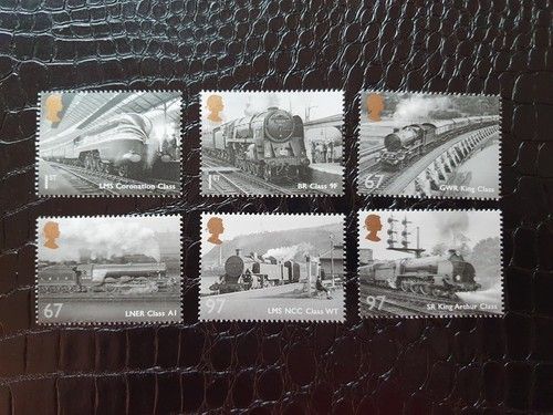 QE GB Sg3109-3114 2010 Railways Stamp Set Unmounted Mint #3919
