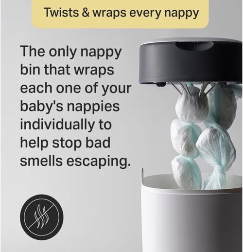 Tommee Tippee Sangenic Twist & Click Nappy Bin Disposal System — image 12