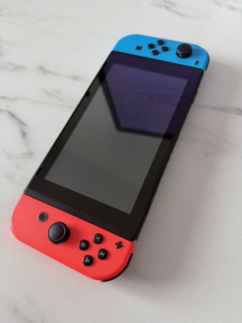 Nintendo Switch Console 32GB Neon Blue/Red Joy-Cons & Accessories Bundle — image 8