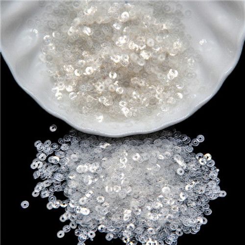 3mm Flat Round Sequins for Clothing Decoration and Craft Projects