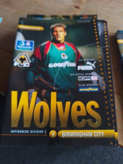 25 X 1997/1998 WOLVES PROGRAMMES WOLVERHAMPTON WANDERERS league & Cup Homes  — image 5