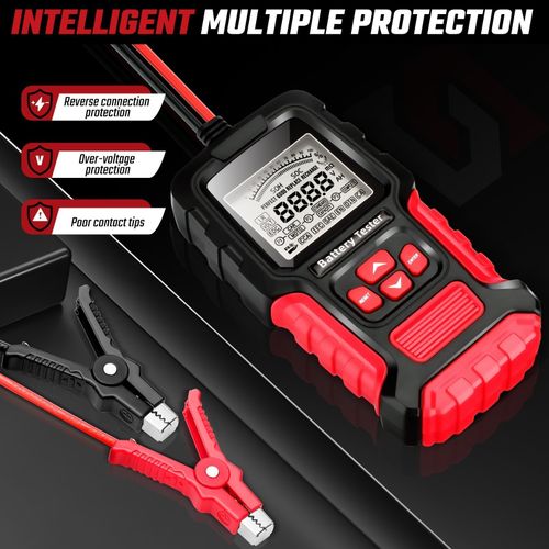 12V 24V Car Load Battery Tester Digital Analyzer Diagnostic Tool LCD Screen UK — image 4