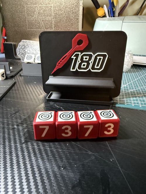 3D Printed Darts 180 Score Counter — image 4