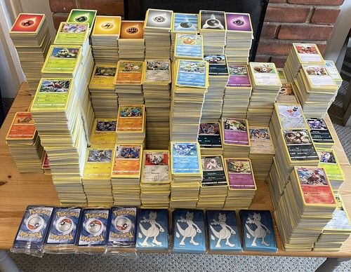 Pokemon Cards Joblot Bundle 10 to 200 Cards Mixed Sets UK FREE UK POSTAGE