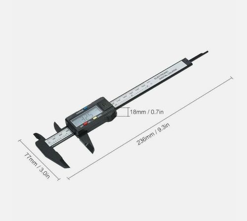 Digital Vernier Caliper Micrometer Electronic Ruler Gauge Meter Measuring Tool — image 6