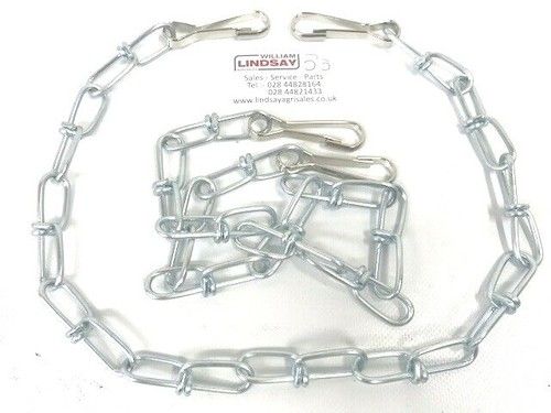 2 x Quality PTO Shaft Safety Guard Chain set For Balers Tankers Spreaders Mowers