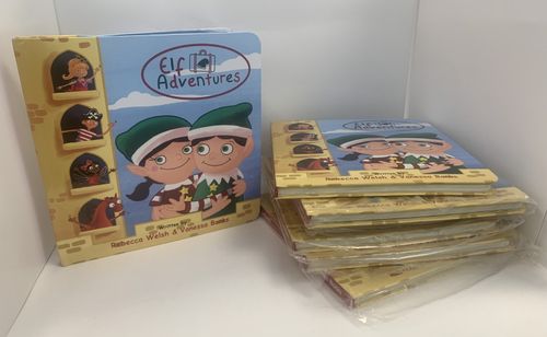 10 Christmas Elf Story BOARD BOOK Job Lot Bundle Christmas Grotto Gifts Hampers — image 1