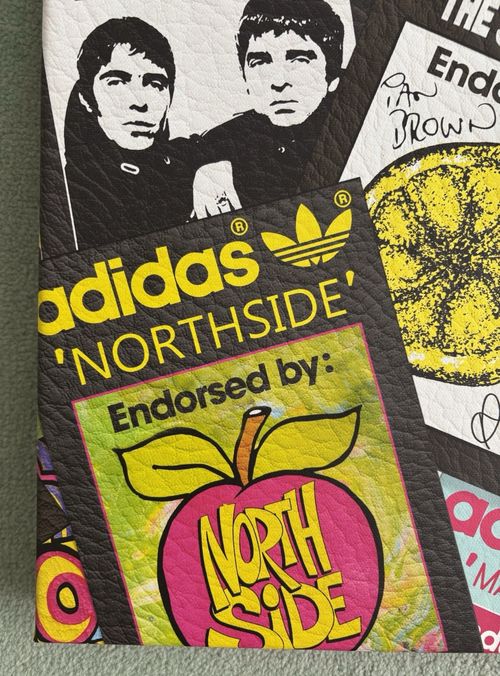 ADIDAS CANVAS ARTWORK OASIS HAPPY MONDAYS STONE ROSES SMITHS LIAM GALLAGHER — image 7