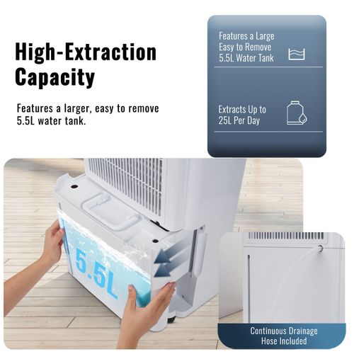 Dehumidifier | 25L Portable Compressor Dehumidifier with Air Purifier | PureMate — image 7