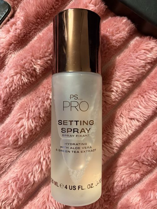 PS... PRO Hydrating Setting Spray Aloe Vera & Green Tea Extract Vegan 120ml — image 2