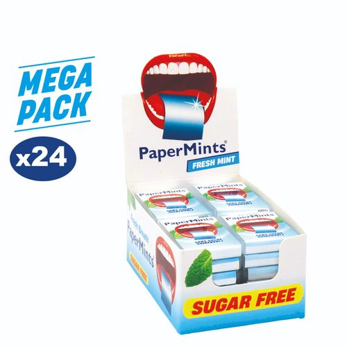 PaperMints Cool Mint Strips - Bad Breath Treatment Sugar free + Ketosis friendly — image 2
