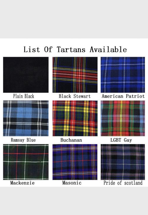 Scottish Men's Grey Wool Argyle Jacket kilt outfit 9 Items Wedding kilt set — image 2