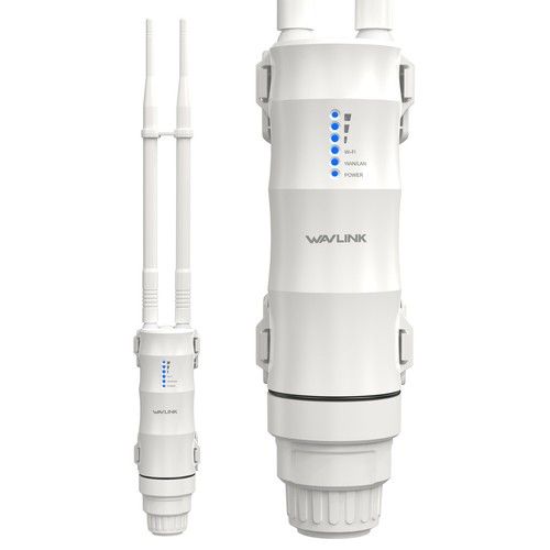 AC1200 Outdoor Wireless Access Point Dual Band 600Mbps WiFi Extender Repeater