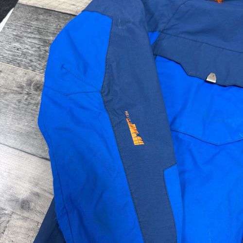 Helly Hansen Helly Tech Ski Jacket Waterproof Hooded Blue Mens Small — image 4