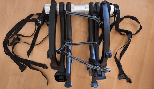 Saris Bones Ex 3-Bike Rack Cycle Carrier Rear Trunk Mount Adjustable  — image 1