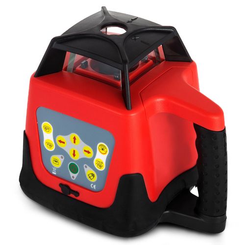 Rotary Rotating Laser Level Green/Red Self Leveling 3D 360° 500M Tripod 5m Staff — image 5
