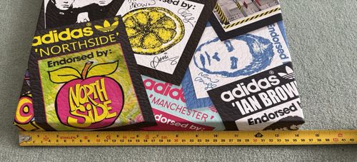 ADIDAS CANVAS ARTWORK OASIS HAPPY MONDAYS STONE ROSES SMITHS LIAM GALLAGHER — image 12