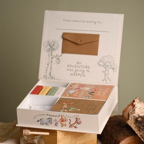 Disney Winnie The Pooh Keepsake Box &amp; Milestone Cards — image 3
