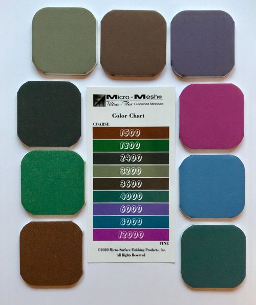 Micro-Mesh Assorted Soft Touch Polishing Pads 9 Pack — image 1