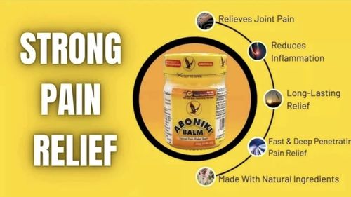 Aboniki Balm Relieves pain, aches, cold -25g- (x 12 in PACK) EXPIRES  2029 — image 5