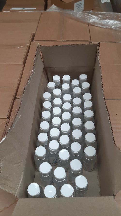 50 x TRAVEL SIZE 50 ML 70% ALCOHOL ANTIBACTERIAL HAND SANITISER READY TO USE — image 7
