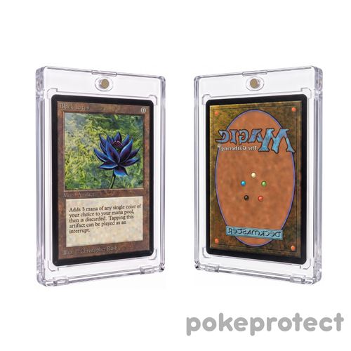 35pt One Touch Magnetic Card Holder UV Protection Pokémon TCG Football Sports — image 3