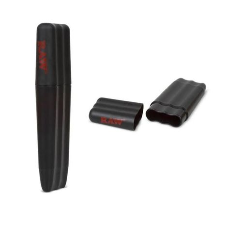 Kingsize RAW Three Tree Cone Case  Cone holder triple pills cigarette STASH — image 3
