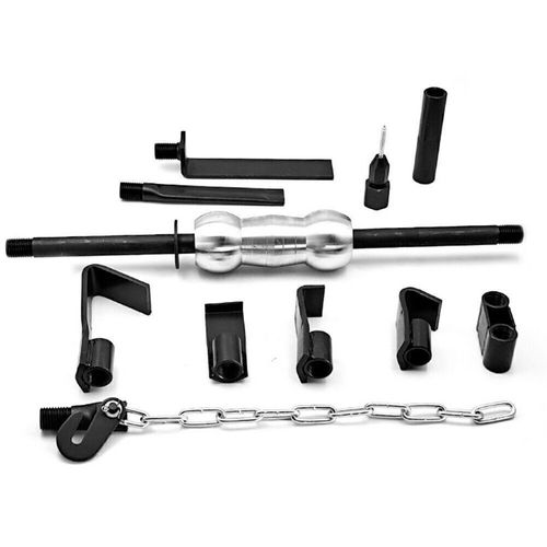 13-Piece Dent Puller Kit 10LB Slide Hammer Tool Set Hub Bearing Auto Body Repair — image 8