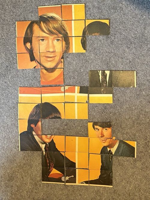 The Monkees 1967 Vintage Trading Cards Mixed Lot Picture Cards Reverse Puzzle — image 2